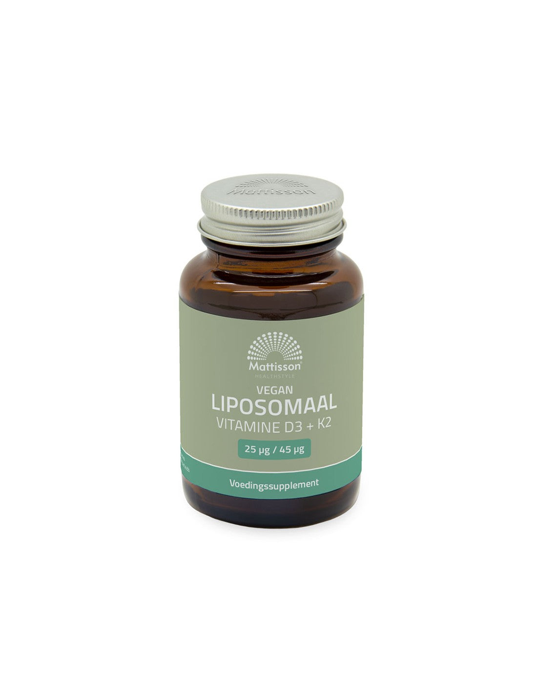 Knochen und Kreislaufsystem – Liposomales veganes Vitamin D3 1000 IE + K2 45 µg, 60 Kapseln <tc>Mattisson Healthstyle</tc>