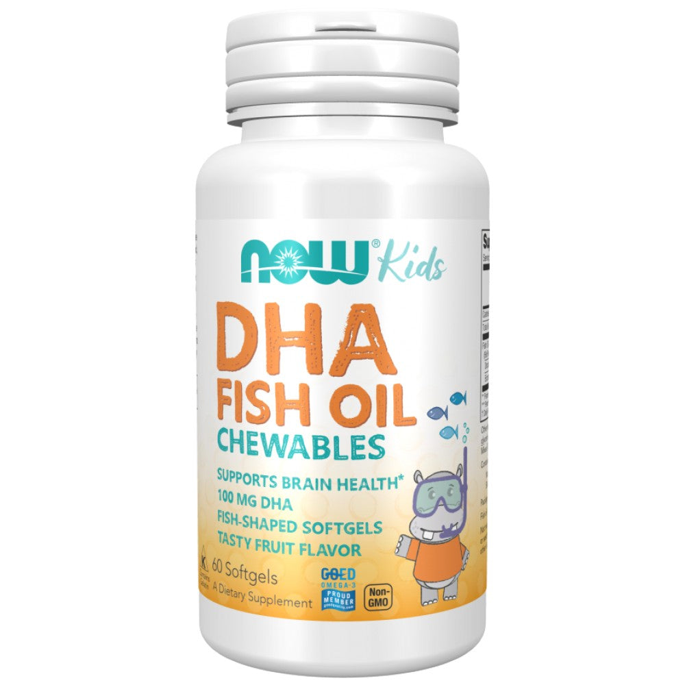 DHA 100 mg Kautabletten für Kinder – 60 Kautabletten