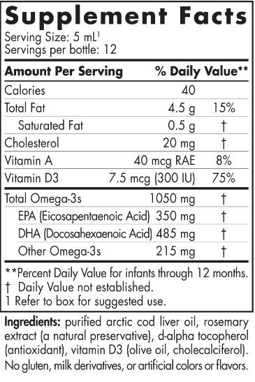 DHA Säugling | 350 mg EPA/485 mg DHA – 60 ml