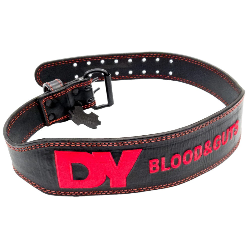 DY Blood and Guts Ledergürtel | Trainingsledergürtel