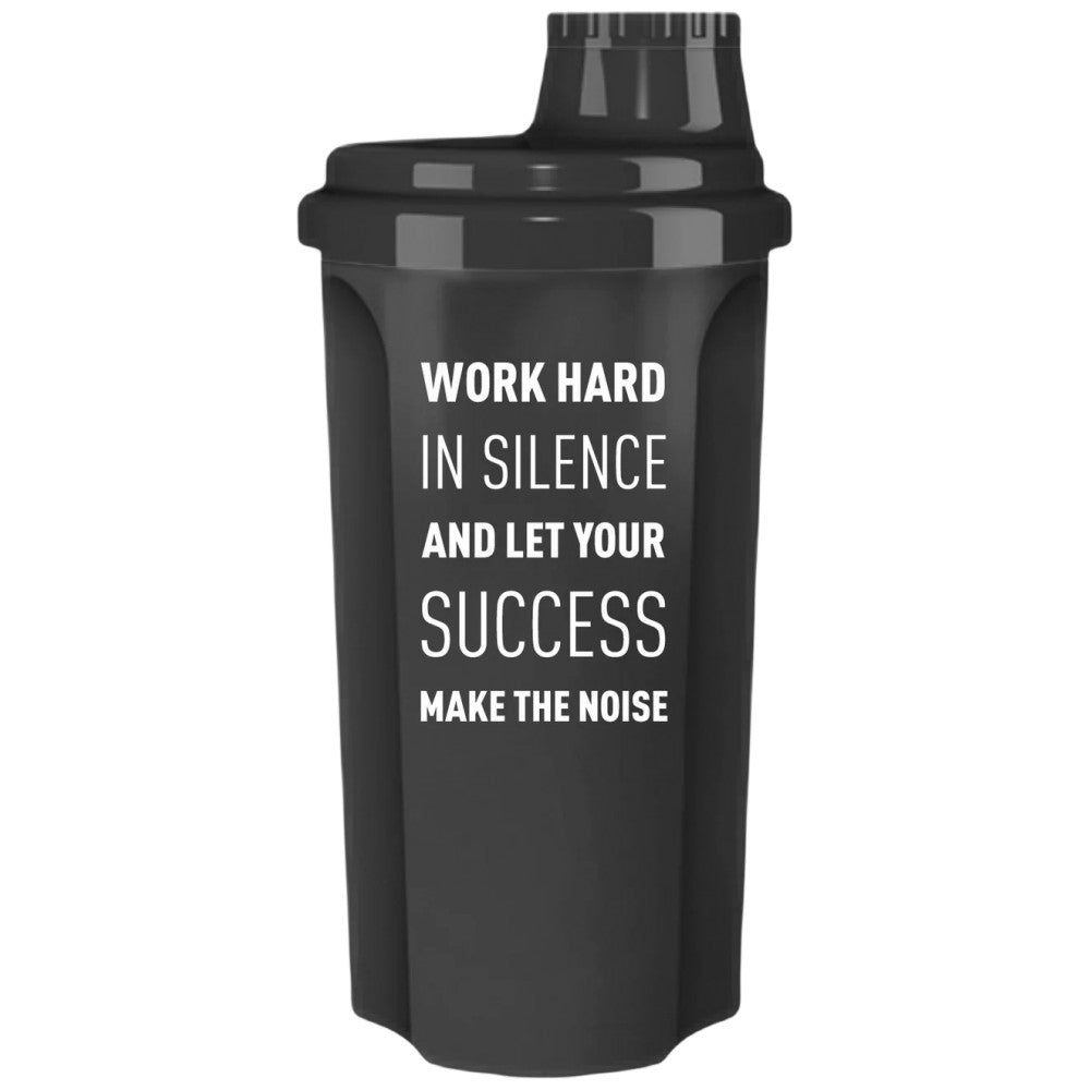 DY Shaker Schwarz | Arbeite hart in Stille 500 ml