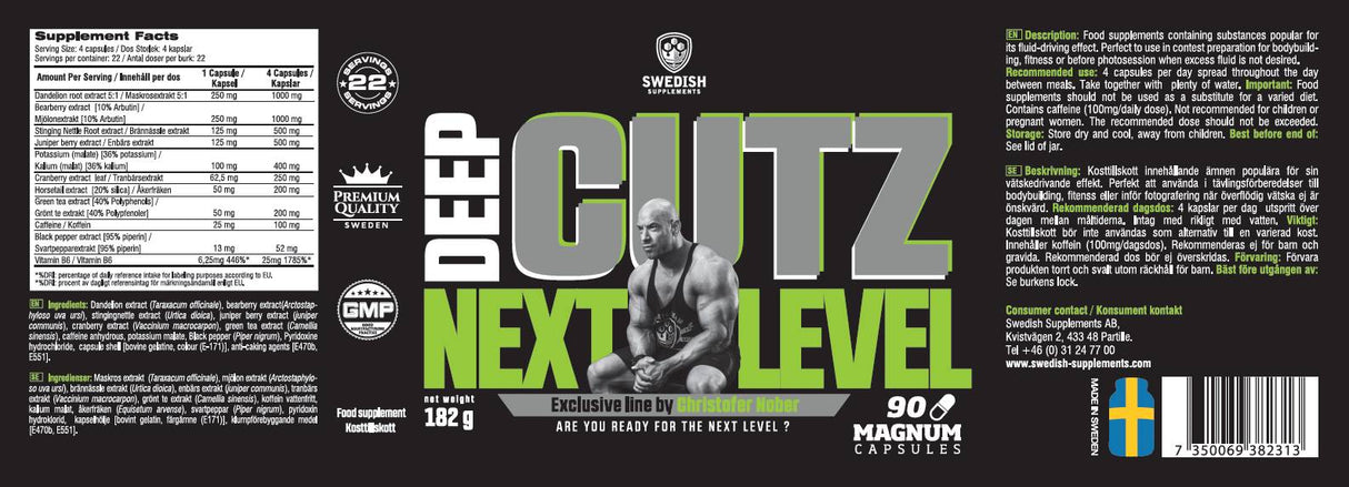 Deep Cutz/Next Level Diuretikum 90 Kapseln