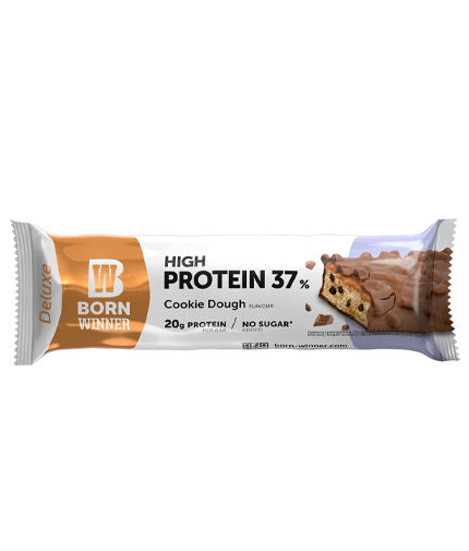 Deluxe 37 % hoher Proteinriegel – 55 Gramm