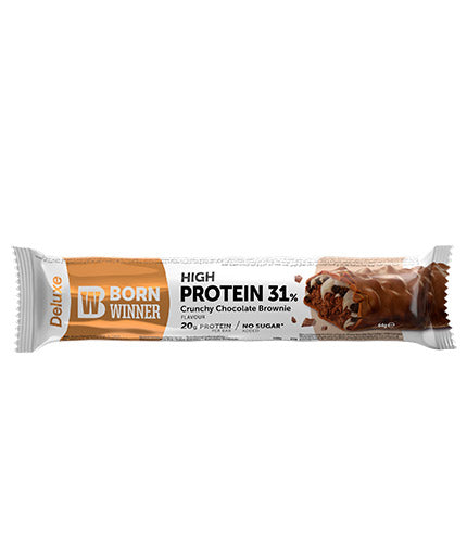 Deluxe Crunchy 31 % High Protein Riegel – 64 Gramm
