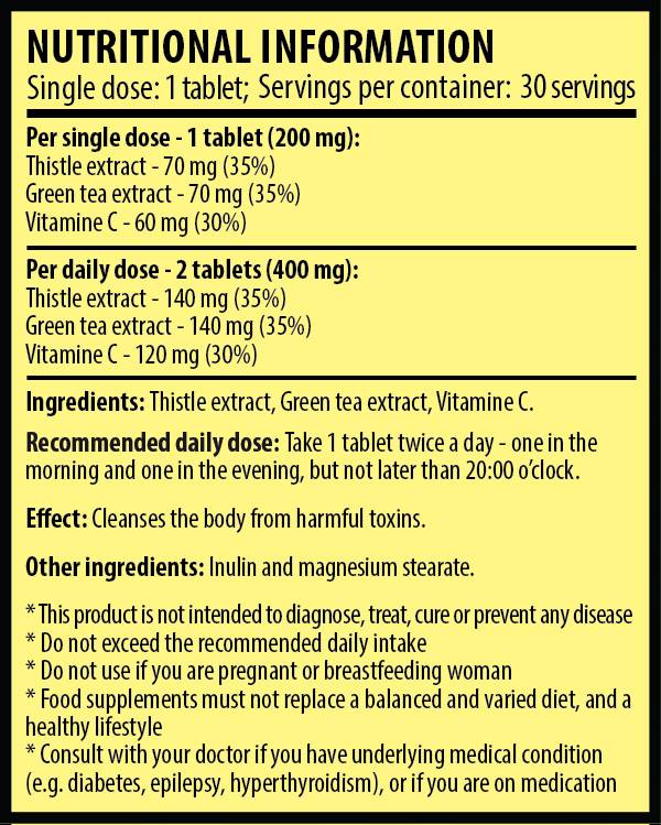 DetoX 30 Kautabletten