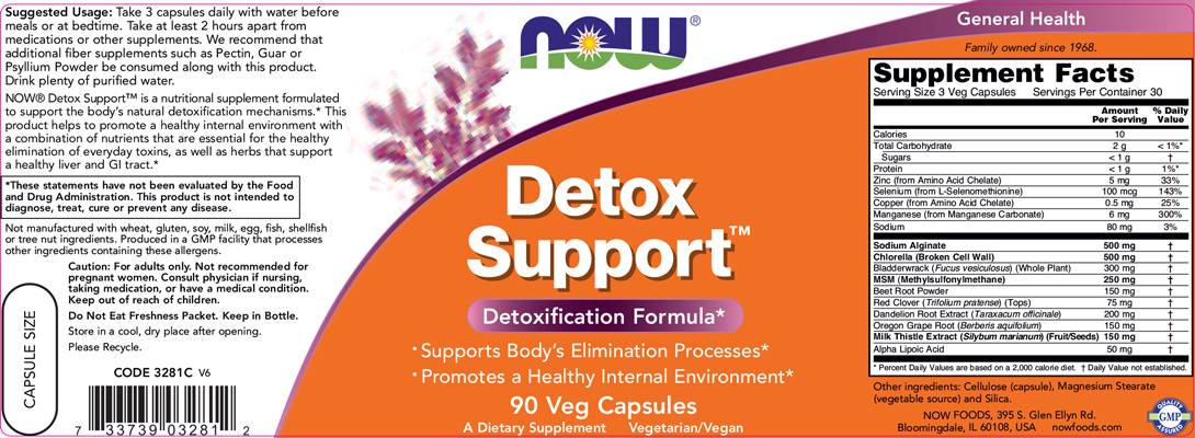 Detox-Unterstützung – 90 Kapseln