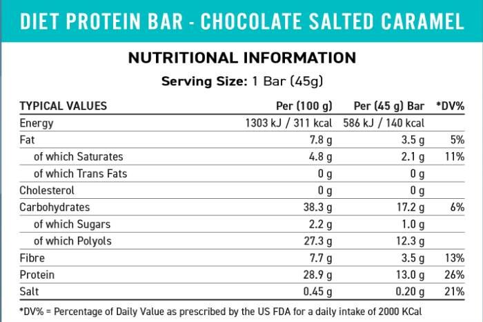 Diät-Proteinriegel – 12 x 45 Gramm