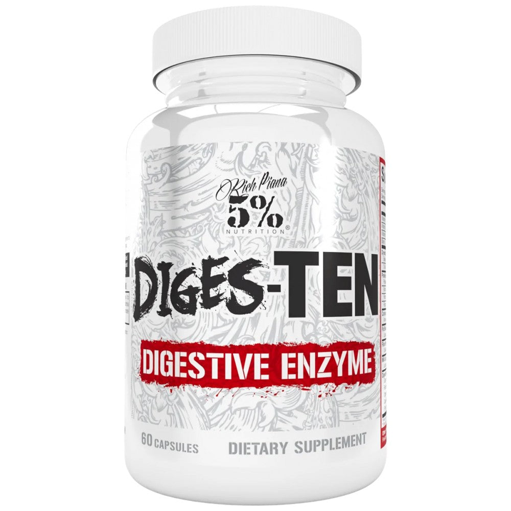 Diges-TEN | Verdauungsenzyme – 60 Kapseln