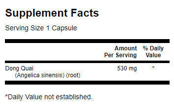Dong Quai Wurzel 530 mg – 100 Kapseln