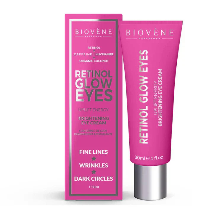 Retinol Glow Augencreme mit Vitamin E zur Verjüngung der Augenpartie 30 ml