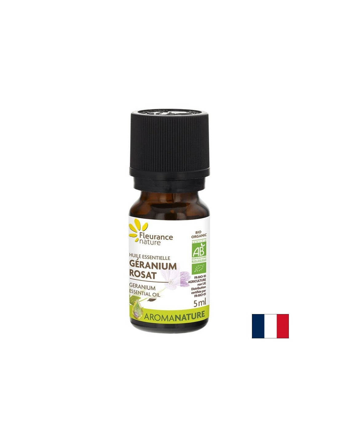 Ätherisches Geranienöl, BIO, 5 ml