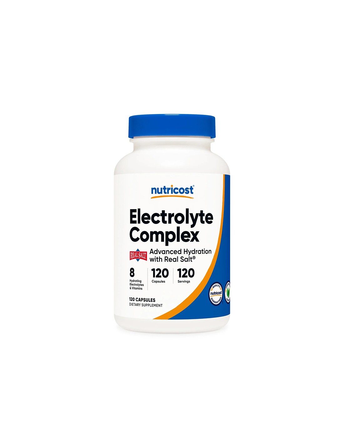 Elektrolyte + Vitamine und Mineralstoffe – Elektrolytkomplex, 120 <tc>Nutricost</tc> Kapseln
