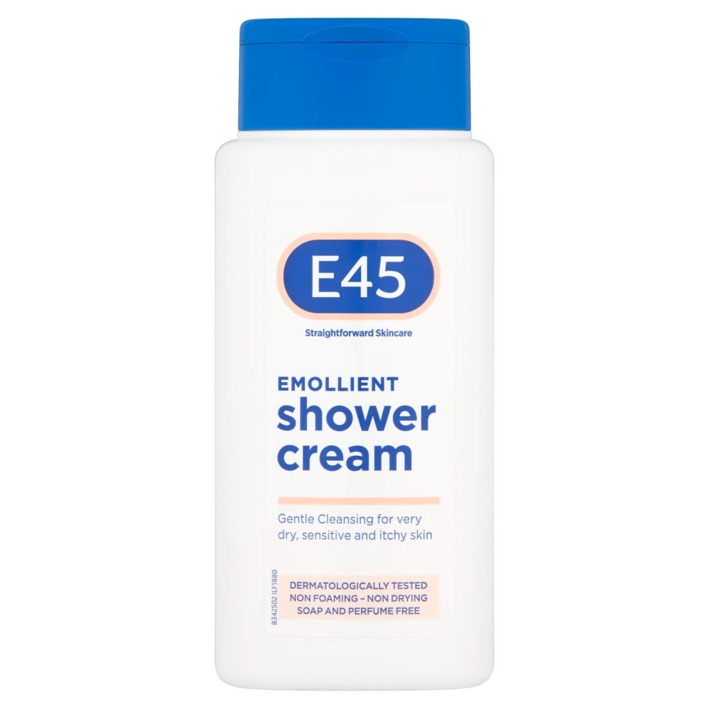 E45 Emollient Duschcreme für trockene und empfindliche Haut - 200 ml