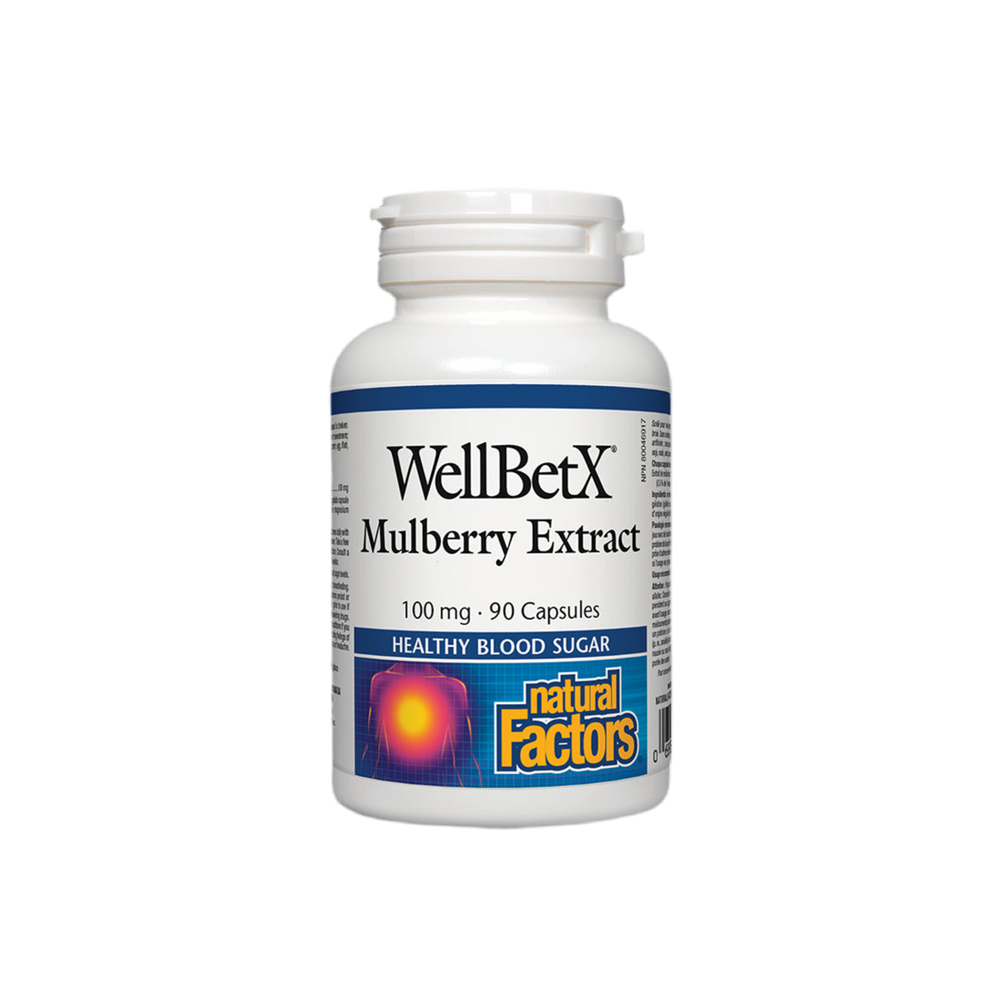 Wellbetx Mulberry Extract 100 mg - 90 Kapseln