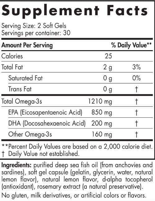 EPA 1210 mg – 60 Gelkapseln