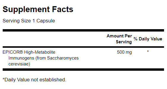 EPICOR High-Metabolite Immunogens 500 mg – 30 Kapseln