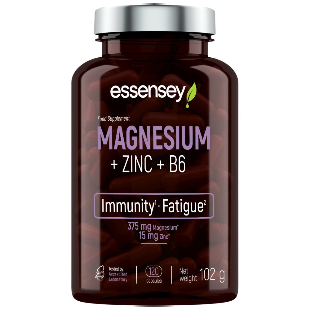 Magnesium + Zink + B6 - 120 Kapseln