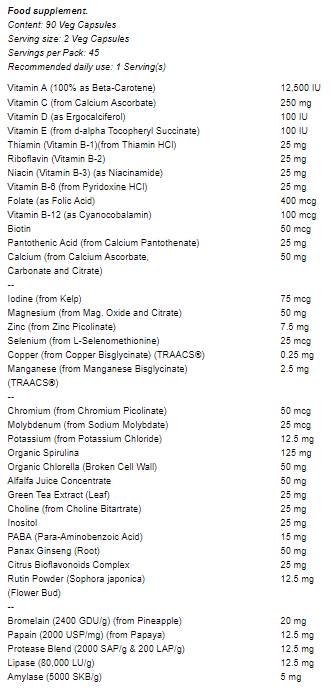 Eco Green Multi -90 -Kapseln