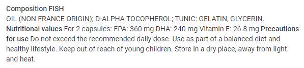 Omega 3 Fischöl - 120 Gelkapseln