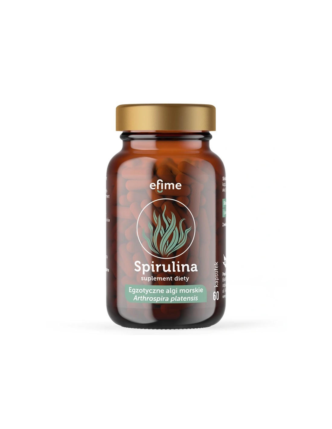 Bei Eisenmangelanämie und Müdigkeit – Spirulina Efime, 380 mg x 60 Kapseln