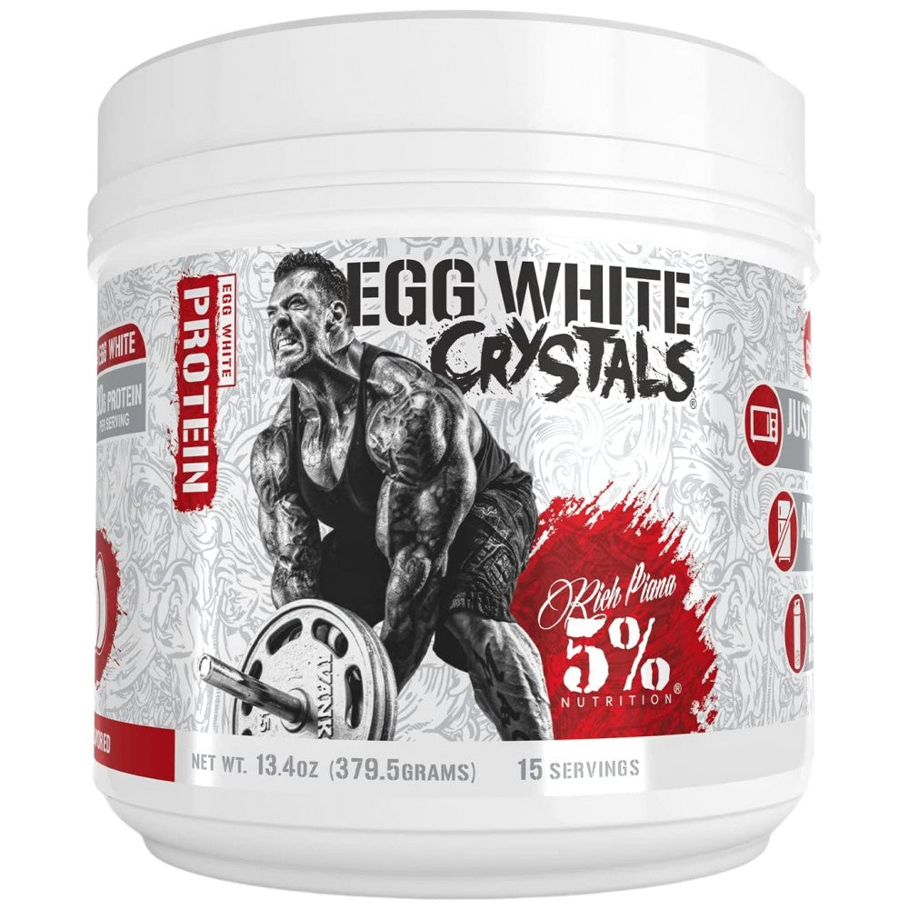 Eiweißkristalle | 100 % reines Eiweißproteinpulver – 379 Gramm