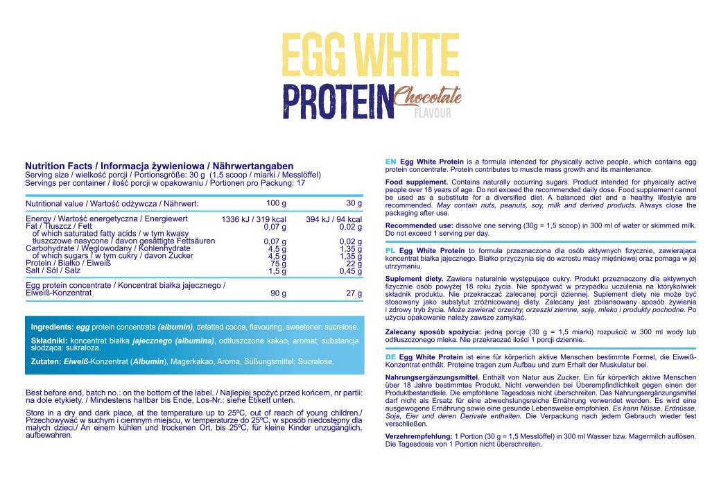 Eiweißprotein – 510 Gramm