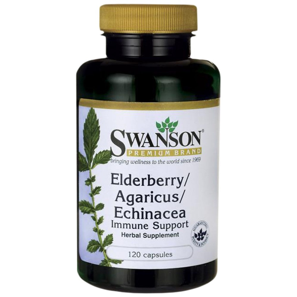 Elderberry/Agaricus/Echinacea 120 Kapseln