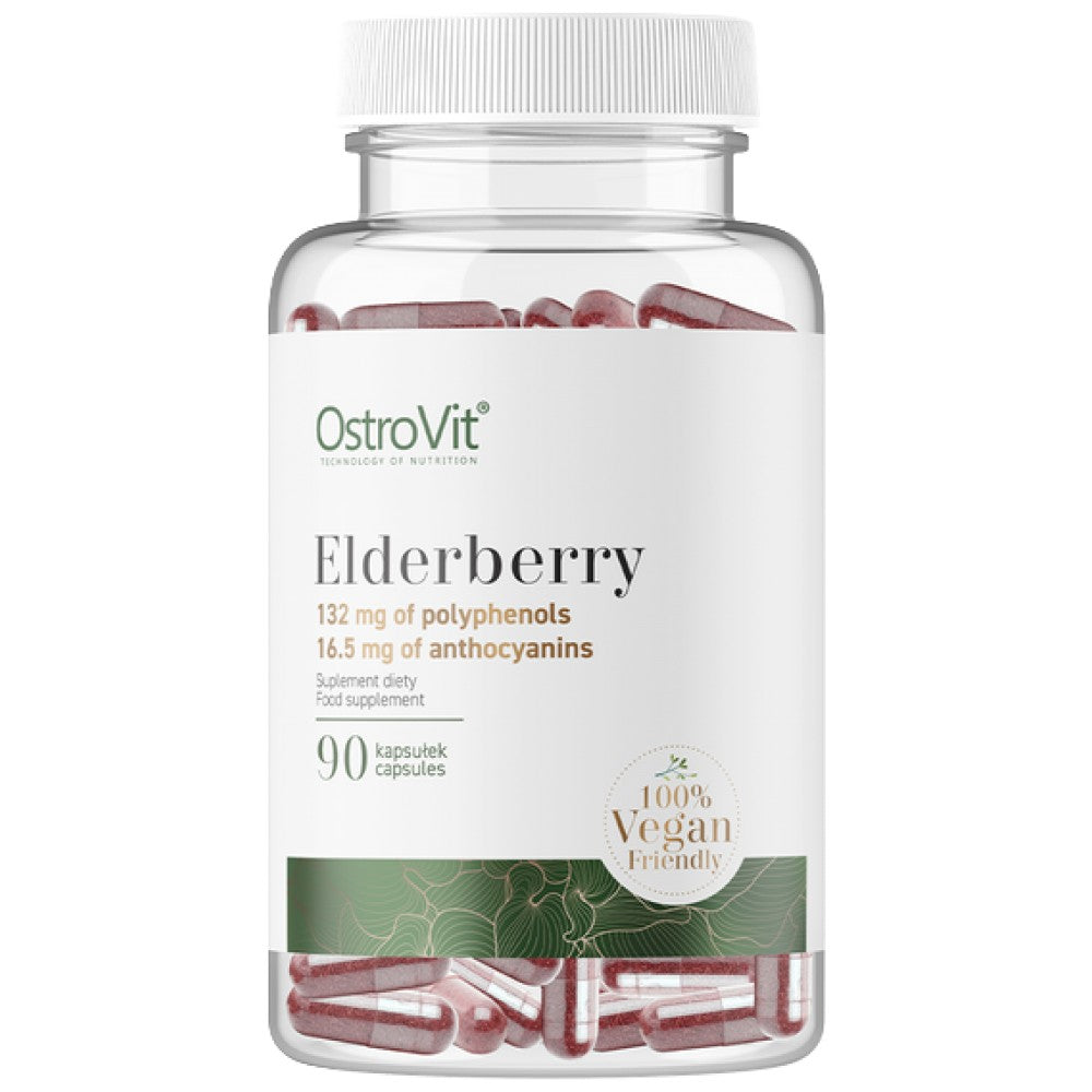 Holunderextrakt 330 mg | Vege 90 Kapseln