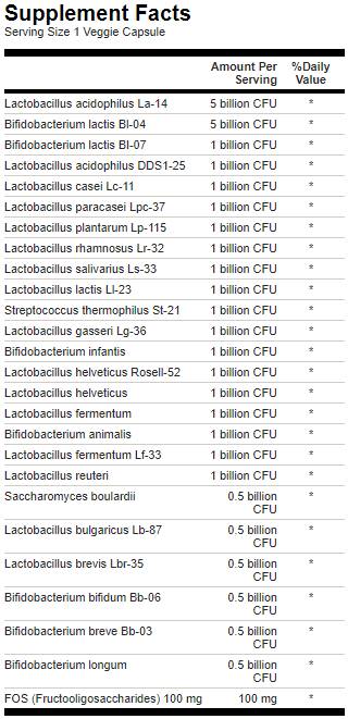 EPIC-PRO 25-STRAIN-Probiotikum 30 Milliarden KBE-30 Kapseln