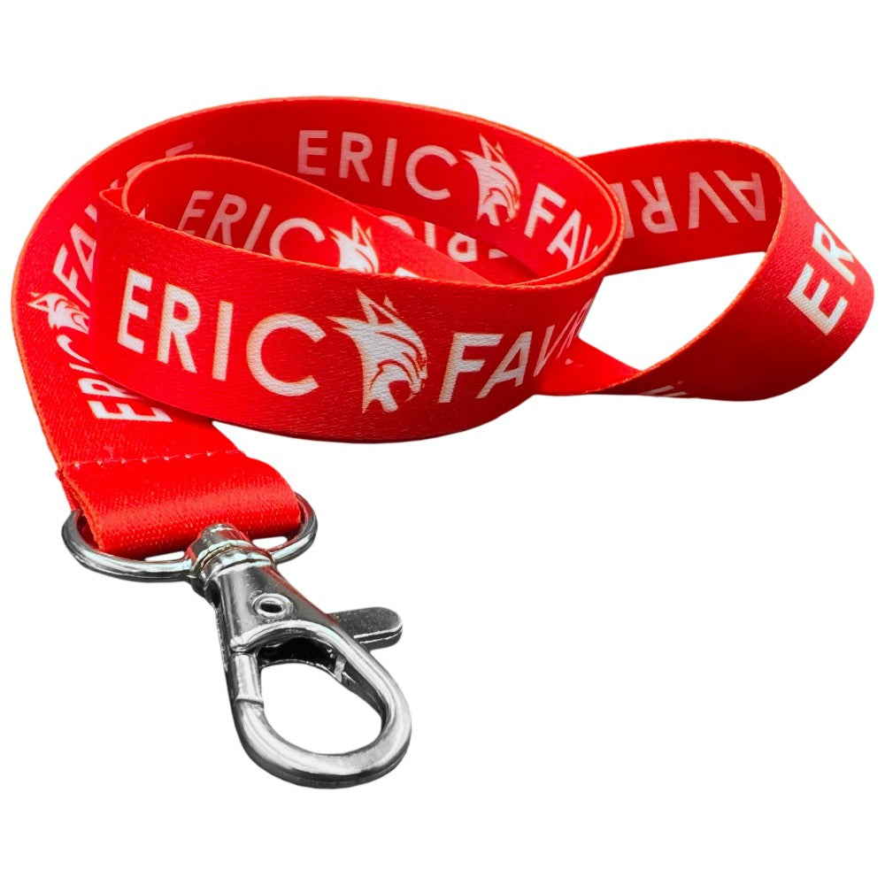 Eric Facre Schlüsselanhänger-Link – Rot