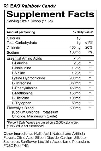 Essential Amino 9 | EAA mit Elektrolyten – 345 Gramm