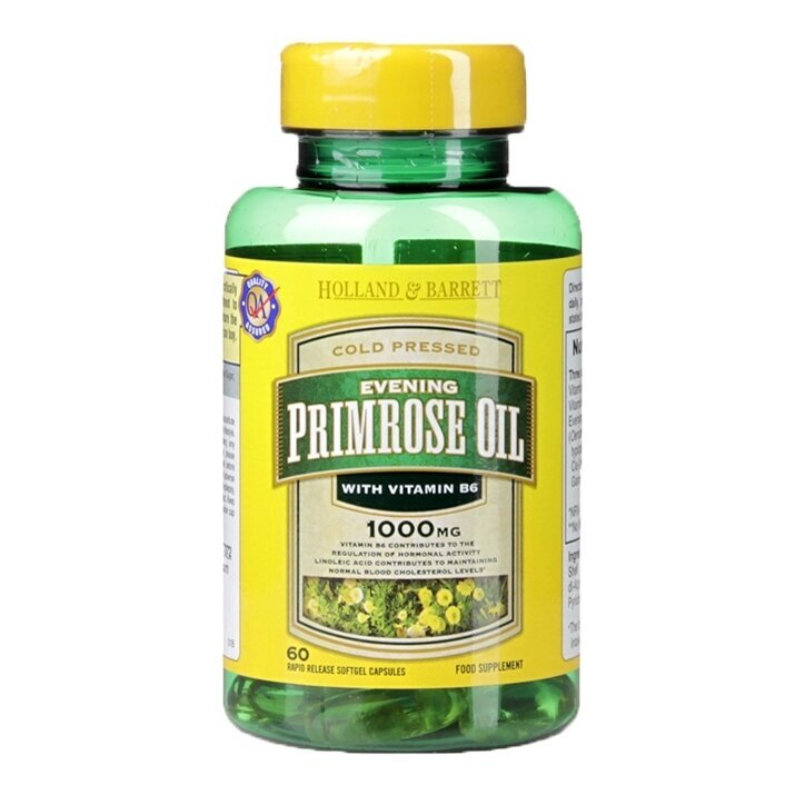 Nachtkerzenöl 1000 mg 60 Kapseln HOLLAND & BARRETT