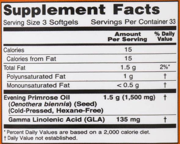 Nachtkerzenöl 500 mg – 100 Gelkapseln