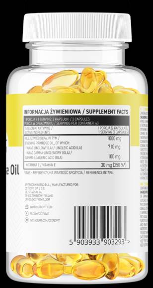 Nachtkerzenöl 500 mg 120 Gelkapseln