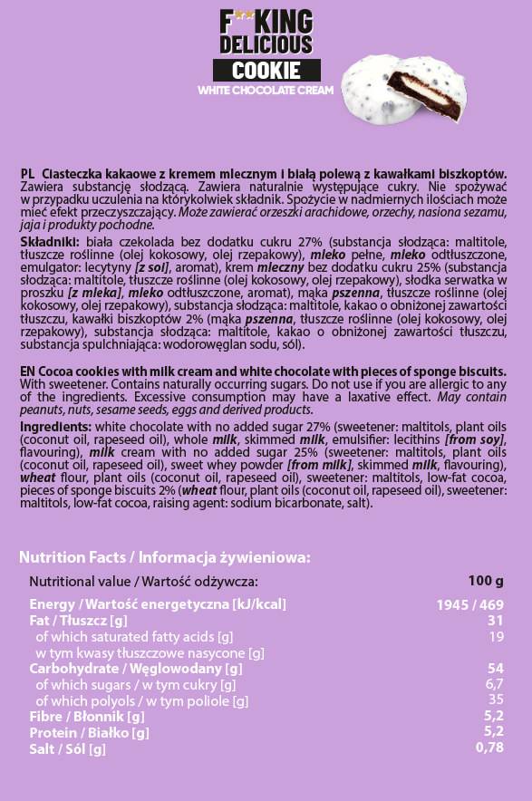 Verdammt leckerer Keks | Proteinkeks 128 Gramm