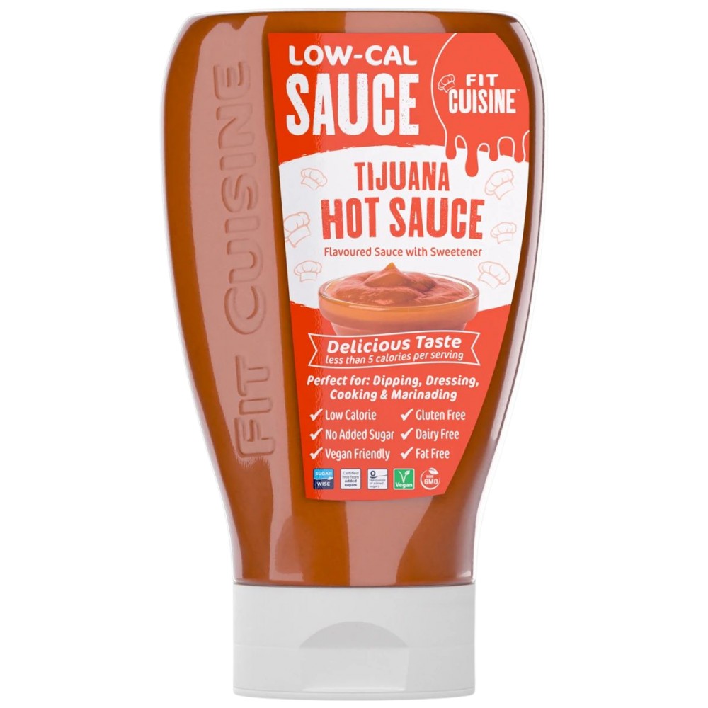 Fit Cuisine Low-Cal-Sauce | Tijuana Hot - 425 ml