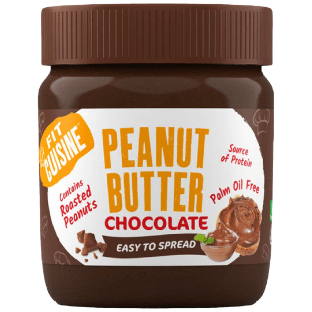 Fit Cuisine Erdnussbutter mit Schokolade – 350 Gramm