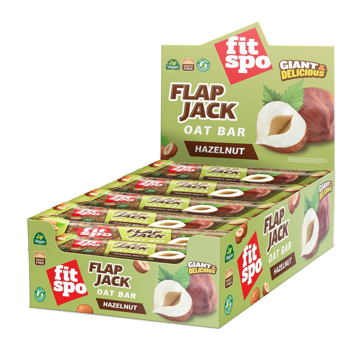 Flap Jack - Energy Oat Bar Haselnüsse x 80 Gramm
