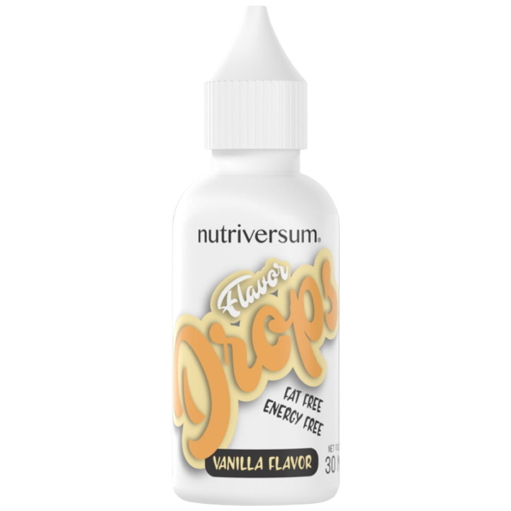 Geschmackstropfen | Null Zucker – Null Fett – Verschiedene Geschmacksrichtungen 30 ml
