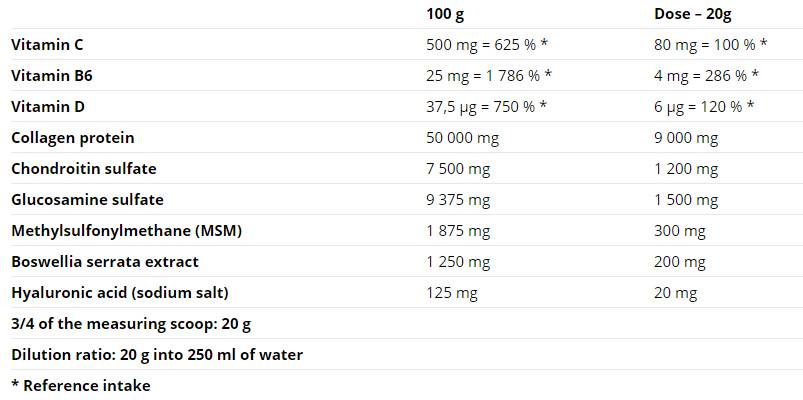 Flexit Drink Gold – 400 Gramm
