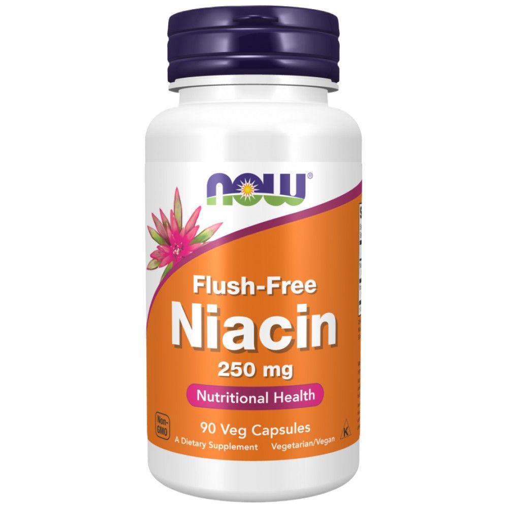 Flush-Free Niacin 250 mg – 90 Kapseln