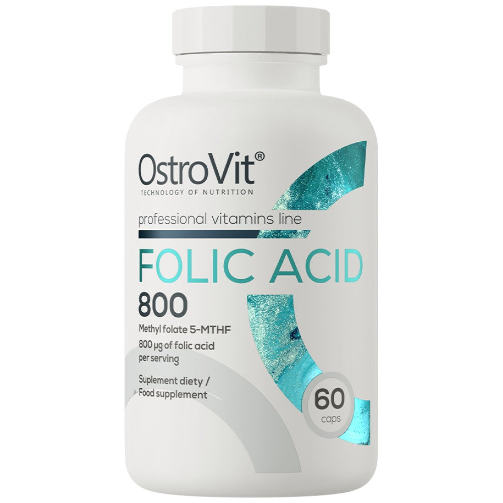 Folsäure 800 mg | Methylfolat 5-MTHF 60 Kapseln