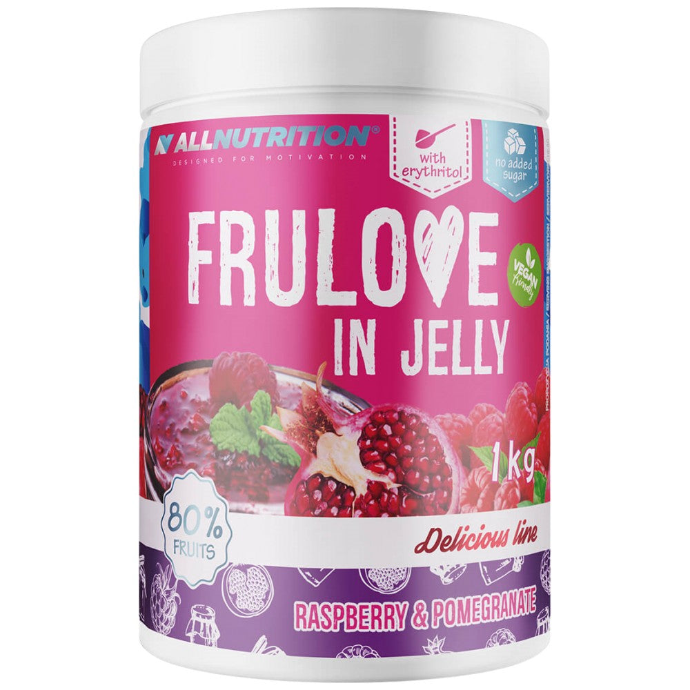 Frulove in Gelee | Himbeere und Granatapfel – 1000 Gramm