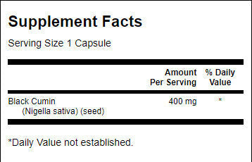 Vollspektrum-Schwarzkümmelsamen 400 mg – 60 Kapseln