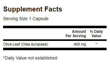 Vollspektrum-Olivenblatt 400 mg – 60 Kapseln