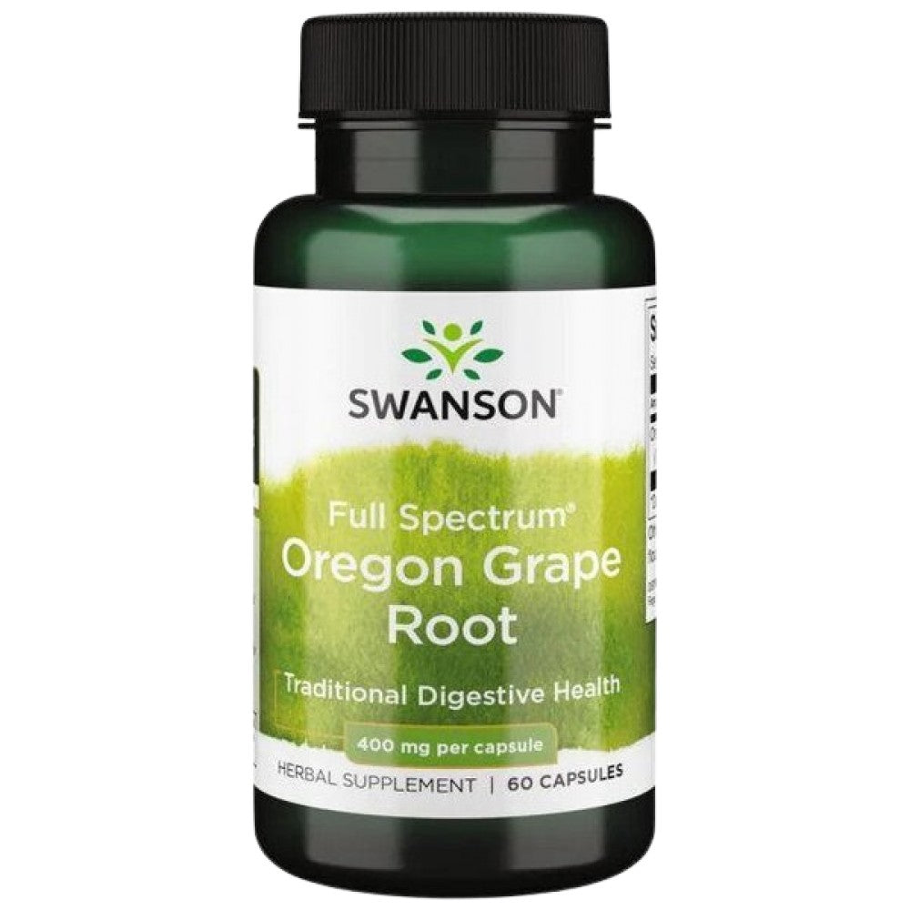 Full Spectrum Oregon Grape Root 400 mg 60 Kapseln