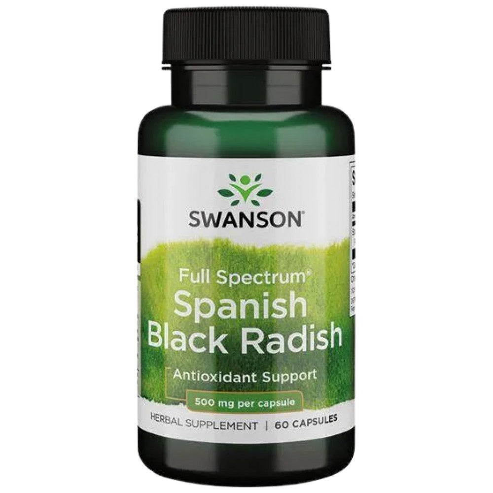 Spanischer Schwarzrettich mit vollem Wirkungsspektrum, 60 Kapseln