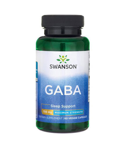 GABA 750 mg/Maximale Stärke – 60 Kapseln