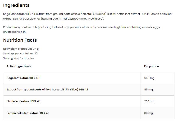 Schweißblocker 90 Kapseln