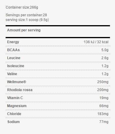 GOLD STANDARD BCAA'S/28 Portionen - 0,260 kg